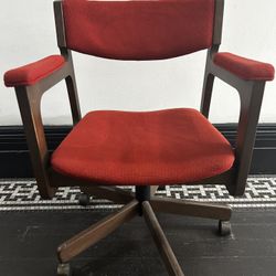 Vintage Rolling Swivel Desk Chair