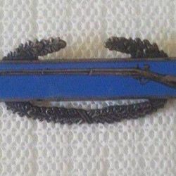 WWll Sterling Silver CIB Pin