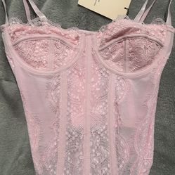 Pink Corset Top