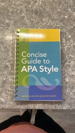 Concise Guide to APA Style
