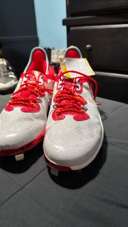Under Armour Harper 8 ST Low White Red size US 13 men