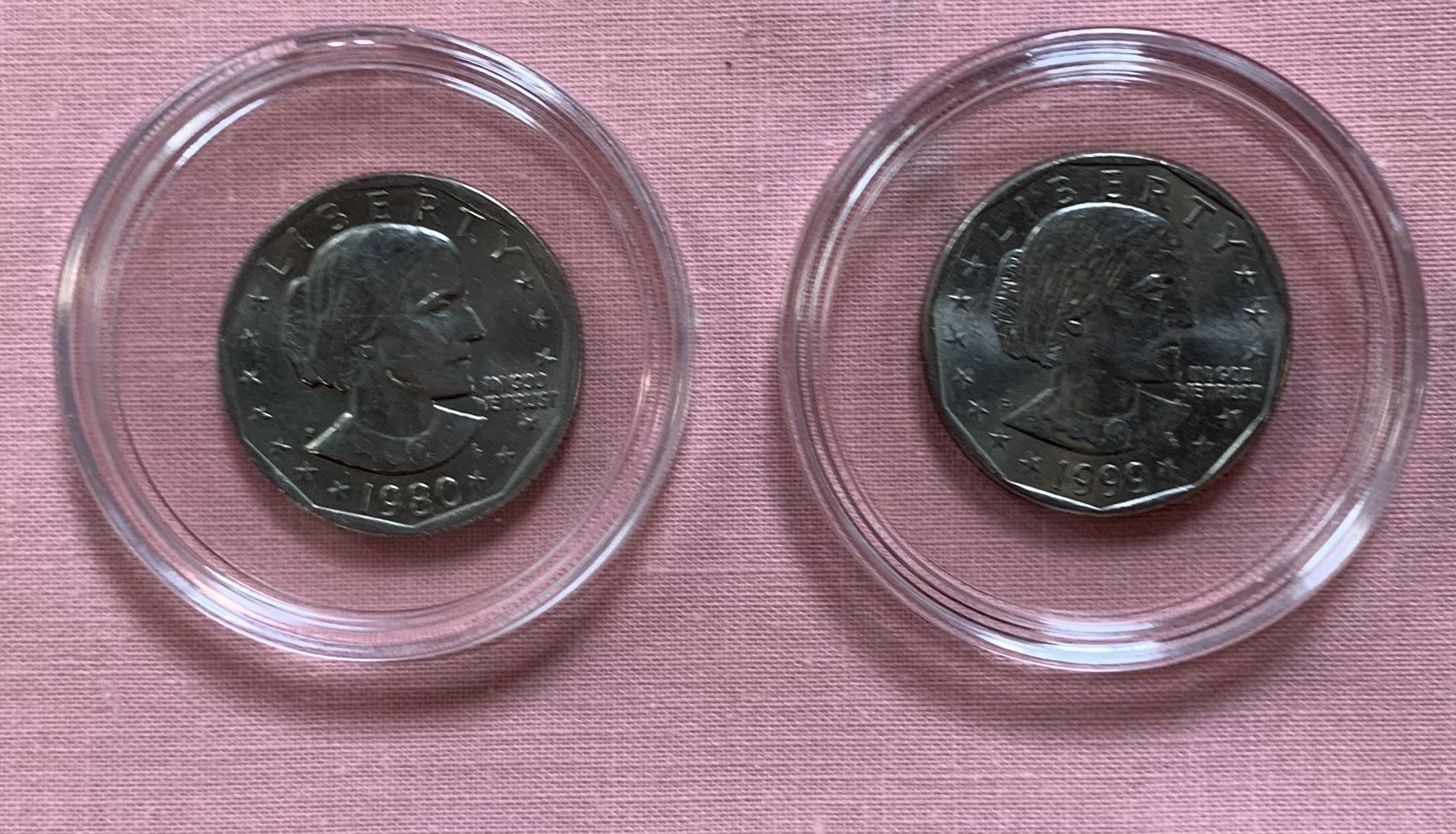 Susan B Anthony Dollar Coins