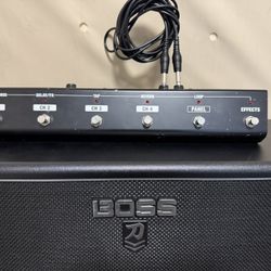 Amp & pedal guitar