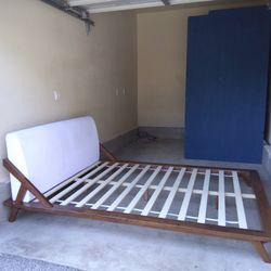Queen bed frame