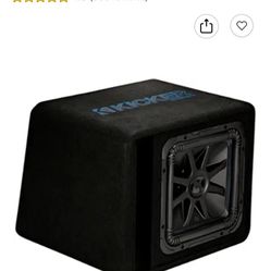 Kicker Inch L7 & Kicker CXA800.1 Amp  (SOLD SEPARATELY )