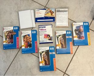 HP & Epson Premium 4x6 Photo Paper