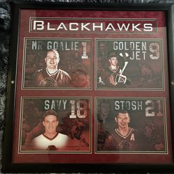 Sports Memorabilia Cubs And Black Hawks 