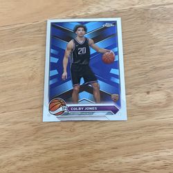 COLBY JONES RC 2023-24 TOPPS CHROME