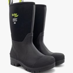 Western Chief Women's 365 Neoprene Rain Boots for Women - 100% Waterproof Rubber Boots for Women with Anti-Slip Outsole - Cold-Rated Muck Boots for Wo