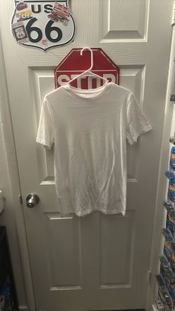Plain White Shirt Size Small