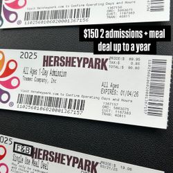 Hershey Park Tickets 