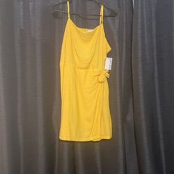 Nine West Yellow Dress 
