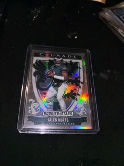 Jalen hurts panini crusade football refractor