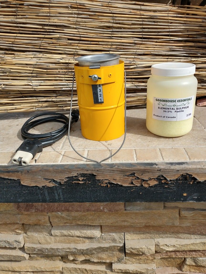 Greenhouse Sulfur Pot
