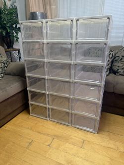 Shoes Organizer, Shoe Box Collapsible