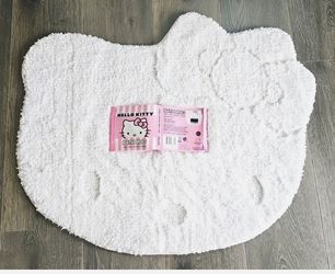 Hello kitty white rug