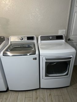 Lg Set Washer And Dryer