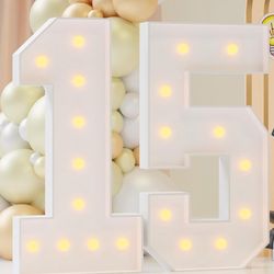 number 15 for decoration