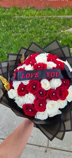 Ramo buchón/ rose bouquet
