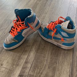 off white jordan 1 (SUPER BEAT UP)