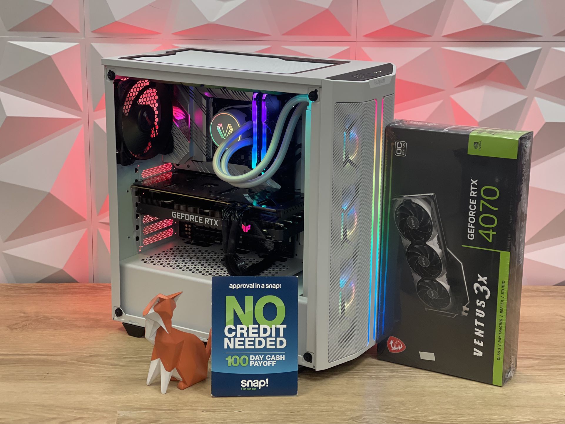 🦊 FOX 12 🦊 1 YEAR WARRANTY + FINANCING 🦊 FOX GAMING | PROFESSIONAL PC | DESKTOP | INTEL I7-12700KF | NVIDIA RTX 4070 SUPER | 32 GB DDR5 RAM.