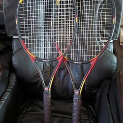 Wilson Pro Staff 6.1 si Stretch Two With New Grips 