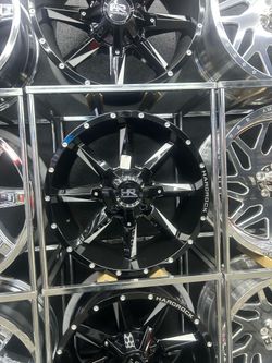 New 20x10 8x6.5/165 HARDROCK wheels **$$1000cash and carry**