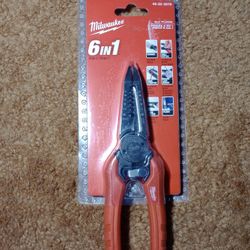 Milwaukee 6 In 1 Pliers *New*