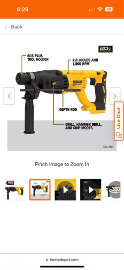 Dewalt hammer drill new