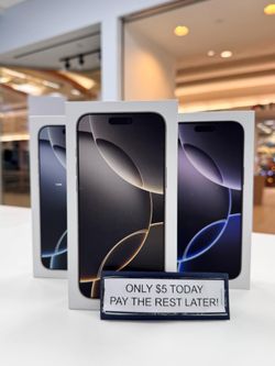 💸 Unlocked iPhone 16 Pro Max– Affordable Payments Starting at Just $5 DOWN! 🌟
