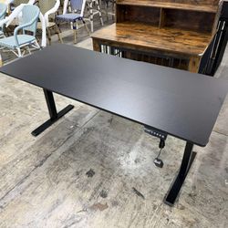 63 x 28 Inch Electric Standing Desk Adjustable Height, Sit Stand Desk(little crack)
