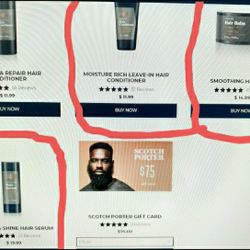 Scotch porter hair bundle