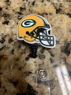 Greenbay Packers badge reel
