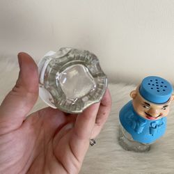 アラビア　Lappalainenシリーズ ソルト ＆ペッパー容器 1960年 Vintage 1960's Italian Chef Salt Pepper Spice Shaker Keeper Set