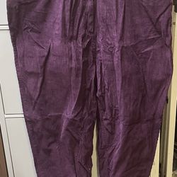 Route 66 Purple Corduroy Pants
