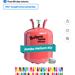 Balloon Time Jumbo Helium Tank