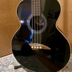 Dean Fretless Acoustic Electric Bass