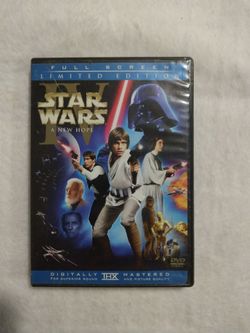 Star Wars A New Hope DVD – Full Screen Limited Edition