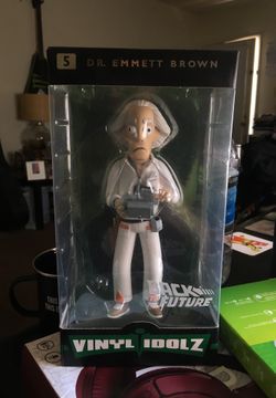 Vinyl Idolz Back To The Future Doc Emmett Brown figure