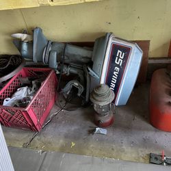 25 horse outboard engine