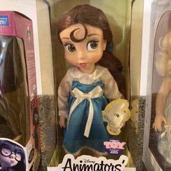 New in Box - Disney Store 1st Edition Animators' “Mark Henn” Collection BELLE Doll - Beauty & The Beast - Christmas Gift Maybe?
