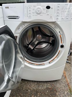 Washer and dryer
