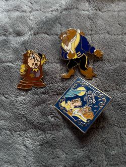 Disney beauty and the beast pins