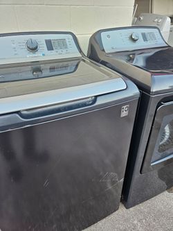 GE Top Load Washer and Dryer Set $135 Will deliver