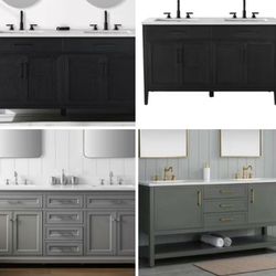 New Bathroom Vanities