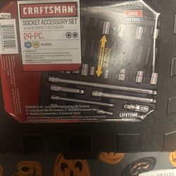 Brand New craftsman socket accessory set