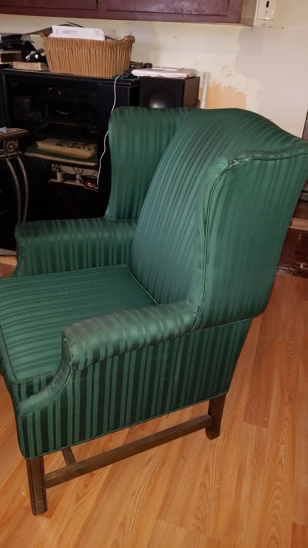 2 strong green antique chair in perfect condition