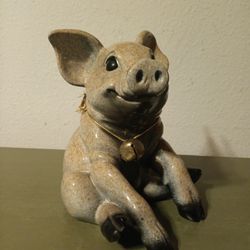 Kitty's Critters Large 9" Webster the Pig