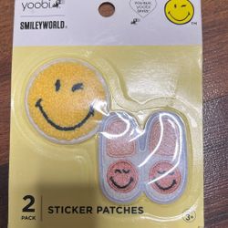 Smiley World Sticker Patches