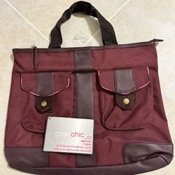 NWT GeekChic Ladies Briefcase, Laptop Bag